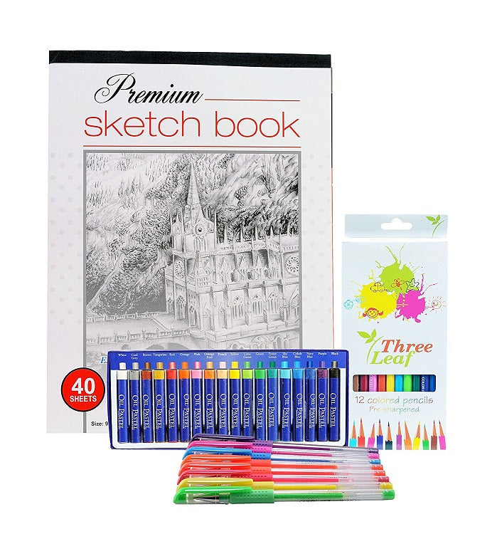 1set Of 12 Colors Professional Drawing & Coloring Pencils For