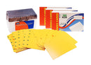 Three Leaf (3 Pack Index Cards 3” x 5” Ruled White + 1 Plastic Index Card Case + Index Card Dividers 25 labeled & 25 Unlabeled) - 1 Kit