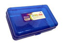 Bazic Assorted Colors Glitter Utility Storage Box 4 Pack