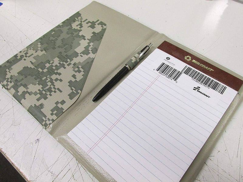 SKILCRAFT US Army Portfolio with Skilcraft Pen and Writing Pad (Memo Size) - 1 Pack