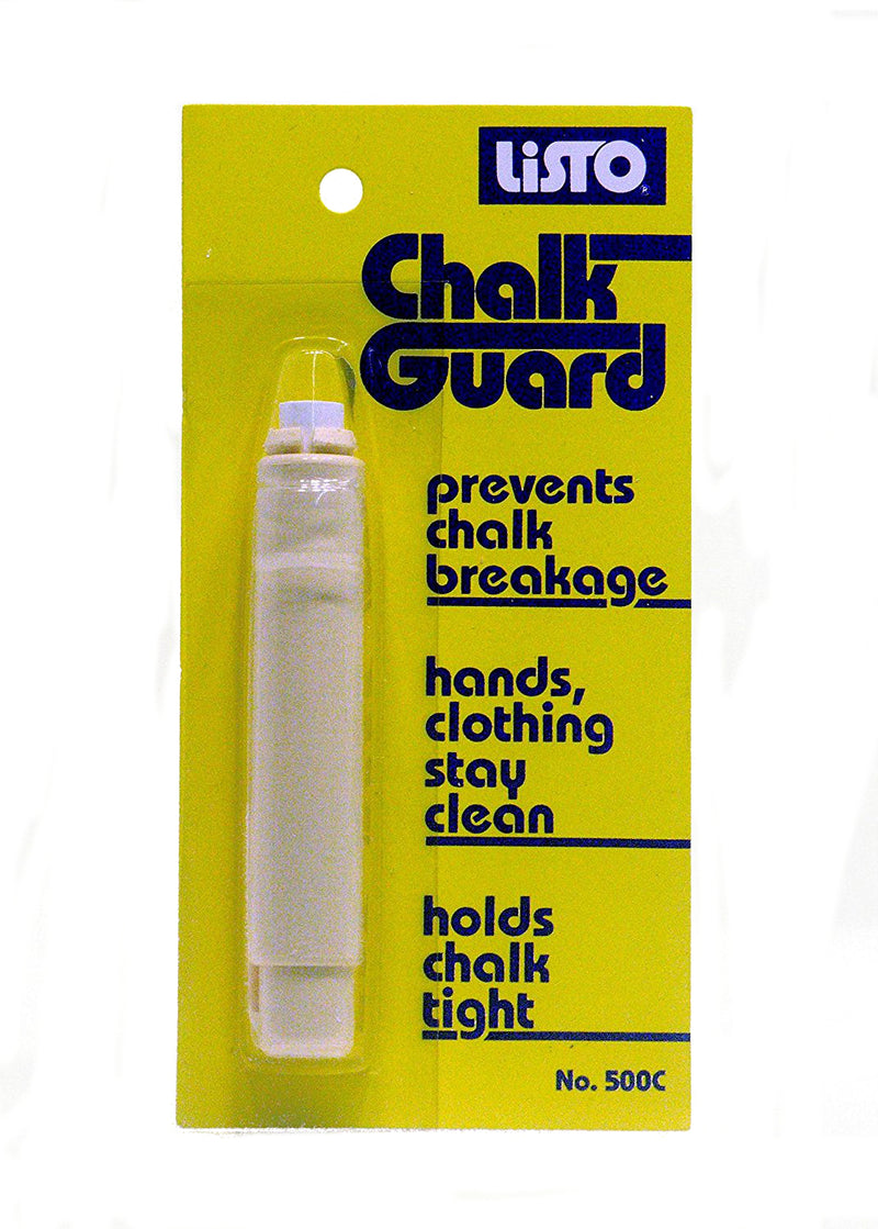 1 Pc Listo Chalk Guard Chalk Holder  Peach Color - 1 Pack