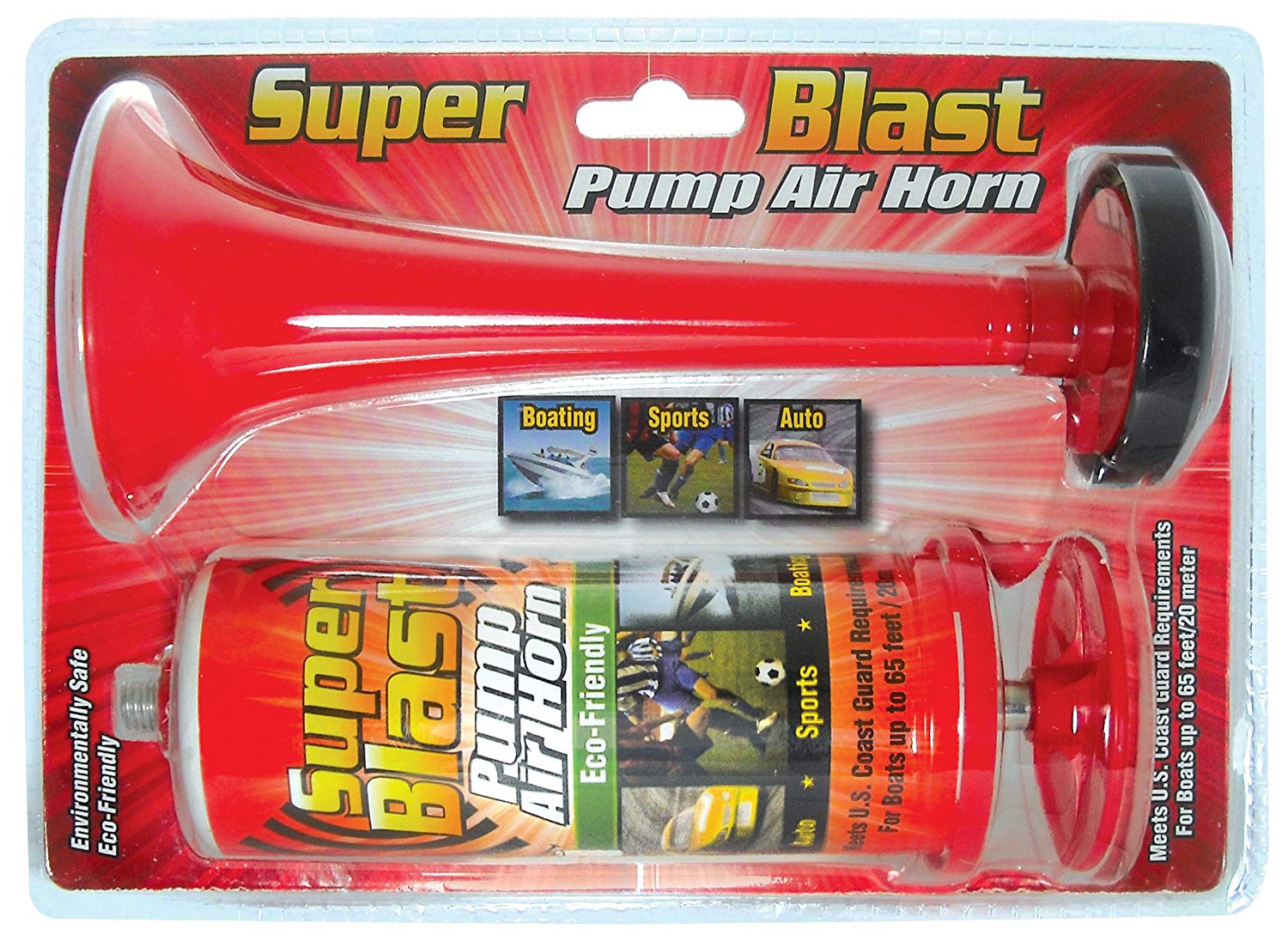 Max Professional Super Blast Pump Air Horn 1 Pack
