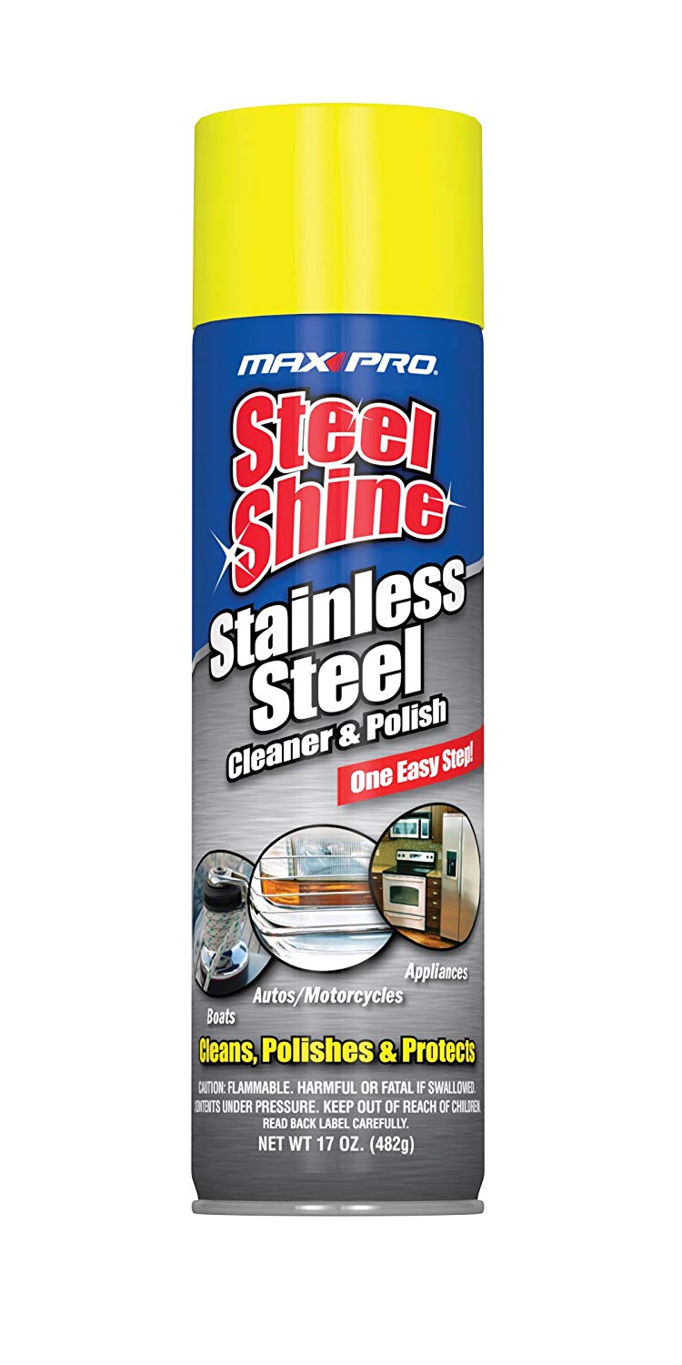 Max Professional Stainless Steel Cleaner 17 oz. - 1 Bottle