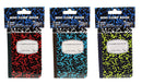 3 Pcs Three Leaf Mini Composition Notebook 4 1⁄2 x 7 1⁄4  College Ruled 100 Sheets Random Color  Red, Green, Yellow, Blue, Black) - 6 Pack