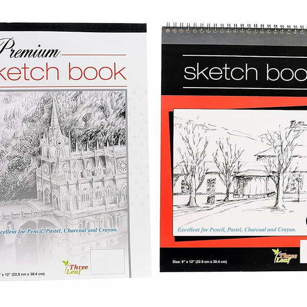 T.Leaf Set (Premium Sketchbook + Wired Sketchbook) - Northland Wholesale