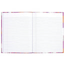 4 Pcs Five Star Hardbound Composition Notebook 9 3⁄4 x 7 1⁄2 College Ruled 100 Sheets Assorted Designs - 4 Pack