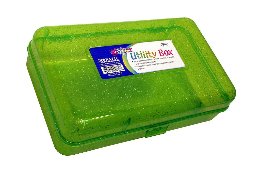 Bazic Glitter Utility Storage Box, Assorted, 1 Pack - Northland Wholesale