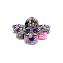 18 Pcs Bazic Duct Tapes 1.88" x 5 Yards Variety Pack Self-adhesive (6 Polka-dot + 6 Chevron + 6 Colorful Camouflage) -3 Packs