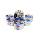 18 Pcs Bazic Duct Tapes 1.88" x 5 Yards Variety Pack Self-adhesive (6 Polka-dot + 6 Chevron + 6 Colorful Camouflage) -3 Packs