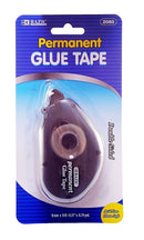 Bazic Glue Set (2 Super Glue + 3 Refillable Clear Glue Pen + 1 Washable Clear School Glue + 1 Permanent Glue Tape) - 1 Set