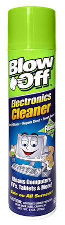 1 Set Blow Off Computer Care Kit (Duster + Cleaner + Wipes) - 1 Pack