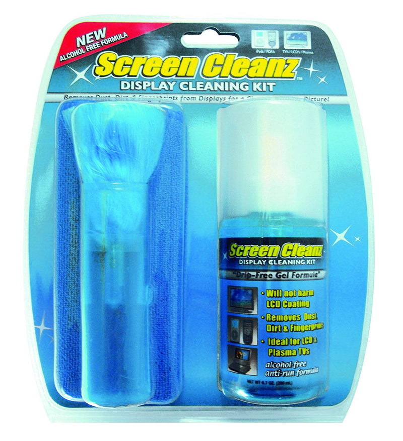 Blow-off Screen Display Cleanz w- Brush Cleaning Kit - 1 Pack