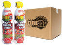 Max Professional Set (12 Firegone Fire Suppressant + 2 Mounting Brackets) - 1 Set