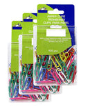 300 Pcs. Kamset Paper Clips Vinyl Coated
