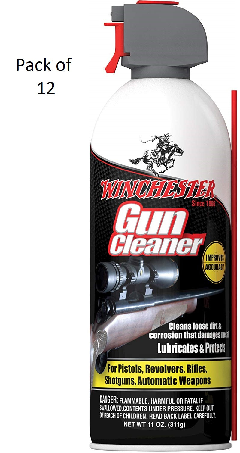12 Bottles Winchester Gun Cleaner 11 oz. - 12 Packs