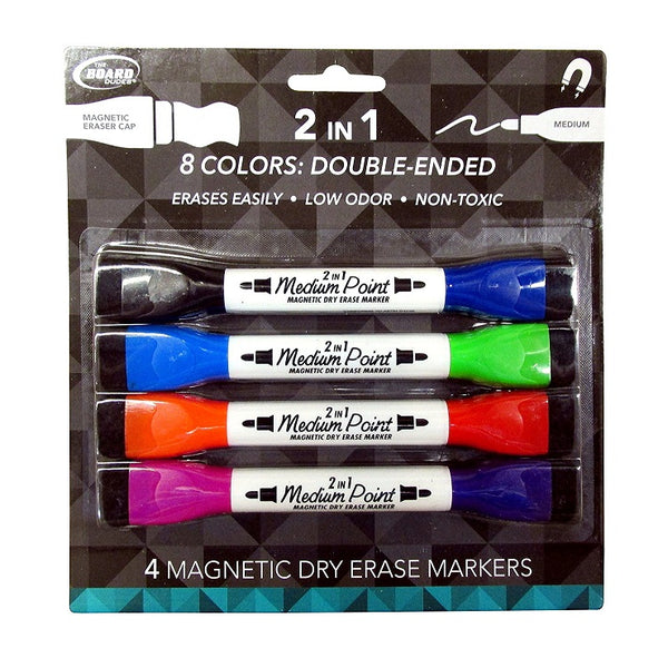 6 The Board Dudes Dry Erase Markers Medium Tip Multicolor(1 Pack