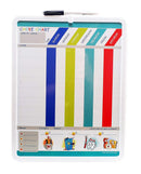Mattel Magnetic Dry Erase Chore Chart With Rewards Magnets, Fine Tip Dry Erase Pen and Quality Fashion Magnets - 1 Set