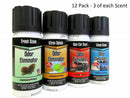 12 Bottles Max Professional Mini Air Freshener 1.5 oz. Assorted - 12 Packs