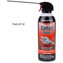 12 Bottles Max Professional Contact Cleaner 11 oz. - 12 Packs