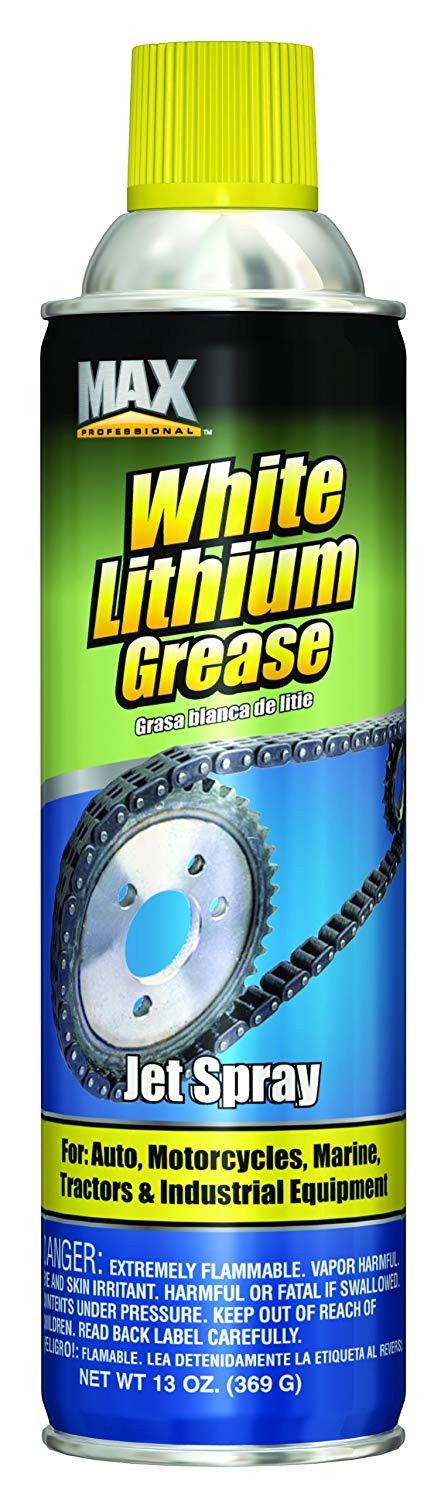 1 Bottle Max Professional White Lithium Grease 13 oz. - 1 Pack