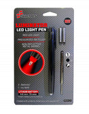 1 SKILCRAFT LUMINATOR™ Red Led Tactical Pen Pressurized Ink Capsule 1 Pack