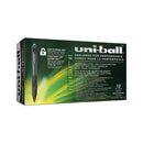 24 Pcs Uni-ball PowerTank Retractable Ballpoint Pen  Bold-Point (1.0mm) Black - 2 Boxes