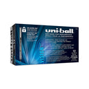 12 Pcs Uni-ball Vision Rollerball Pens Micro-Point (0.5mm) Black -1 Box
