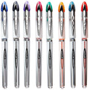 8 Pcs Uni-ball Vision Elite Rollerball Pen (0.8mm) Multicolor Airplane Safe 1 Box
