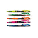 5 Pcs Sharpie Accent Liquid Highlighters Pen Style & Chisel Tip Multicolor 1 Pack