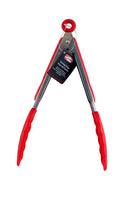 2-pc Ai-De-Chef Cooking  Silicone Tong 9”  and Silicone Basting BrushSet  -1 Pack