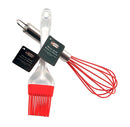 2Pc Ai-De-Chef Cooking Set ( 1 Silicone Basting Brush +  1 Silicone Whisk) - 1 Pack