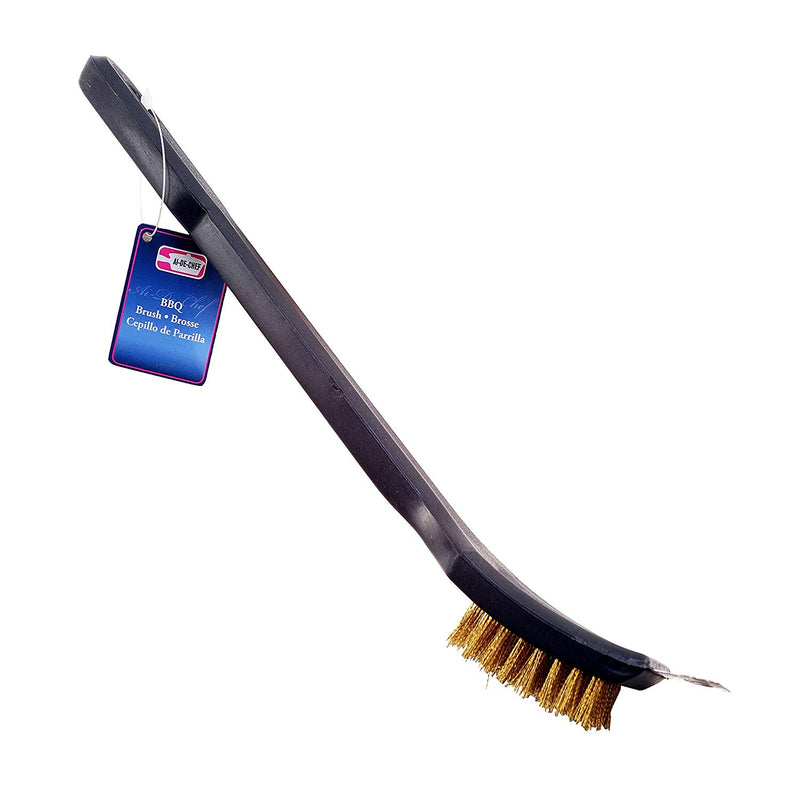 Ai-De-Chef BBQ Cleaning Brush (12 Inches) With Scraping Edge - 1 Pack