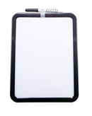 2Pcs Kamset Dry Erase Board 11.25" x 8.5" Black or White 2 Pack