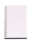 3 Pcs Kamset Side Bound Spiral Notebooks 4”x 6” College Ruled 100 Pages Random Color ( blue, green, red)- 3 Pack