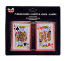 2 Decks Kamset Playing Cards (2.25” x 3.5”) Red and Blue - 1 Pack